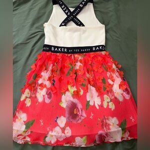 Girl’s Ted Baker Floral Dress - Size 10